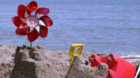 Beach holiday Stock Footage 22665176