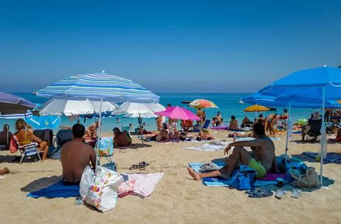 Beach holiday. Stock Photos