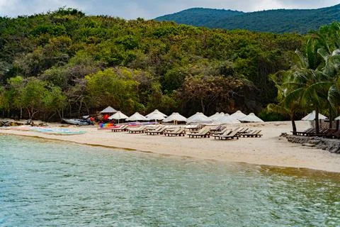 Beach holidays. Foto stock