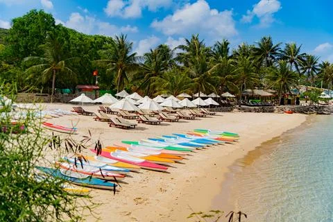 Beach holidays. 스톡 사진
