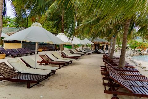 Beach holidays. 스톡 사진