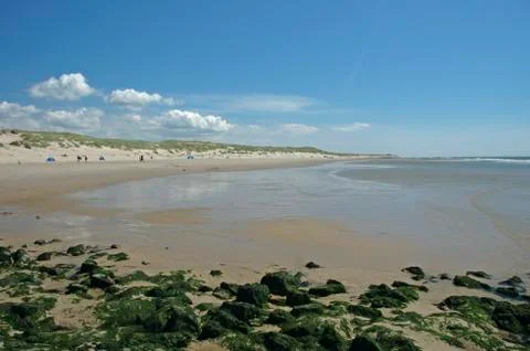 Beach Holland Fotos Stock