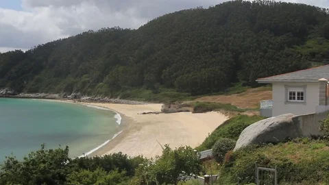 Beach home Stock Footage 74062324