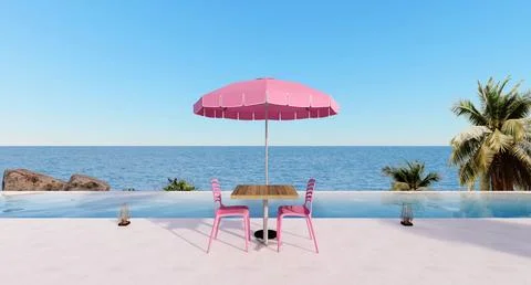 Beach house 11 Illustrazione stock