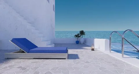 Beach house 19 Stock Illustration