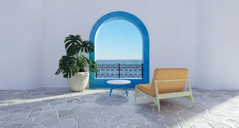 Beach house 23.1 Illustrazione stock
