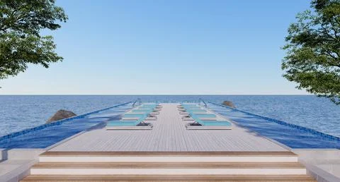 Beach house 27 Stock Illustration