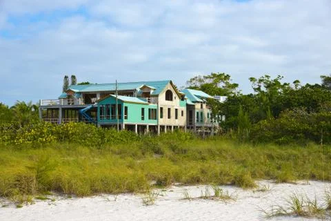 Beach House Construction Foto stock