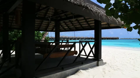 The beach house Stock Footage 42116076