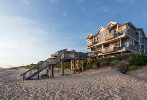 Beach House Foto stock