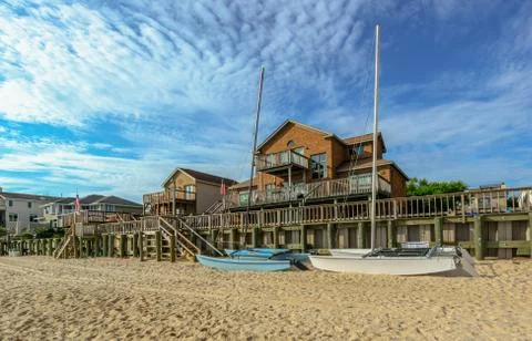 Beach House Stock Photos