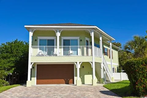 Beach House Stock Photos