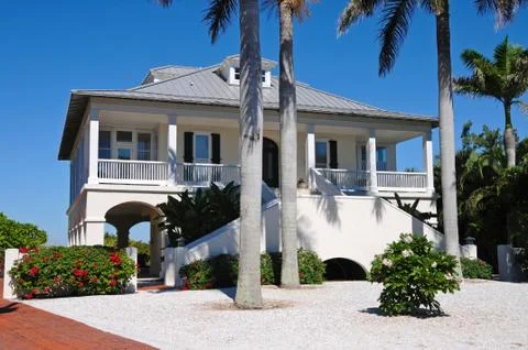 Beach House Stock Photos