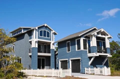 Beach House Foto stock