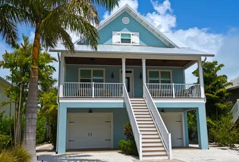 Beach House Stock Photos