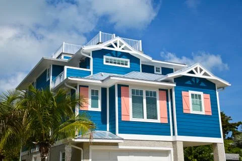 Beach House Stock Photos