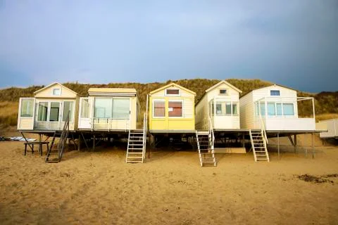 Beach house Stock Photos