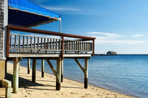 Beach house at Provincetown, Cape Cod, Massachusetts Beach house at Provin... Stock Photos