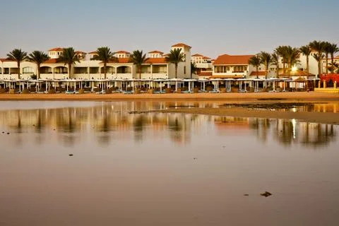 Beach in hurghada, egypt Stock Photos