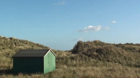 Beach hut Stock Footage 911412