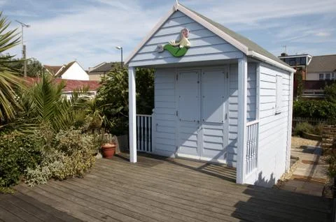 Beach hut Stock Photos