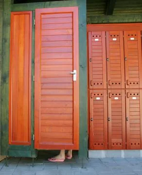 Beach hut Stock-Fotos