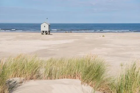 Beach hut. Stock Photos