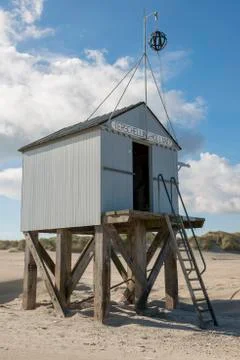 Beach hut. Stock Photos
