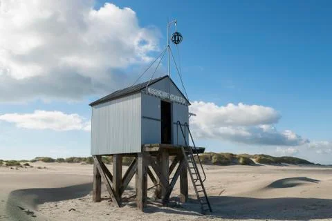 Beach hut. Stock Photos