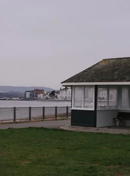 The beach hut Stock Photos