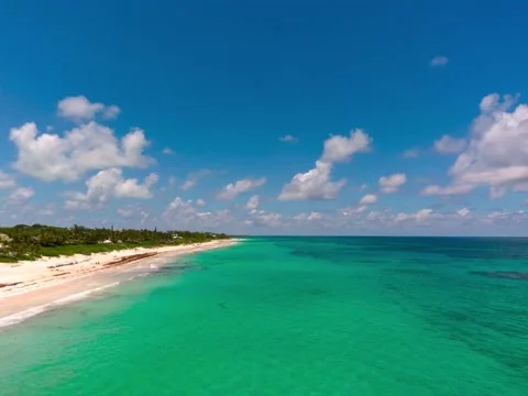 Beach Hyper-lapse Bahamas 스톡 동영상 133805326