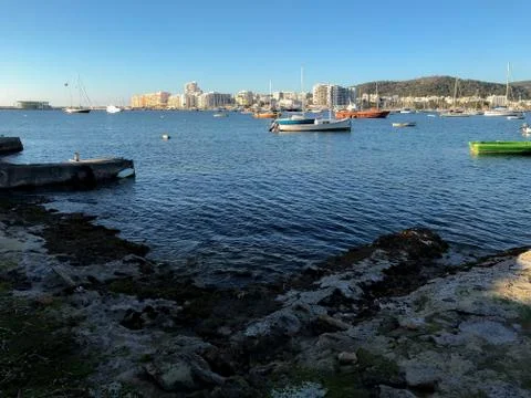 Beach in Ibiza 16 Stock Photos