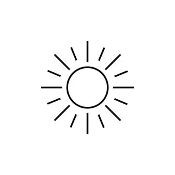 Beach icon vector Stock Illustration