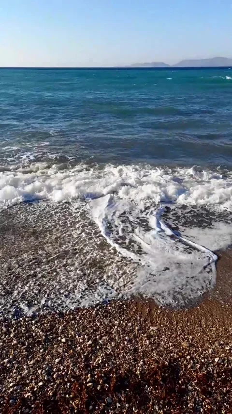 Beach Iden In Corinthos of Greece Stock Footage 277270325