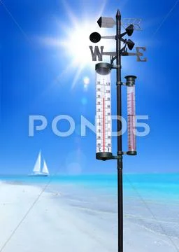 Beach Stock Illustration