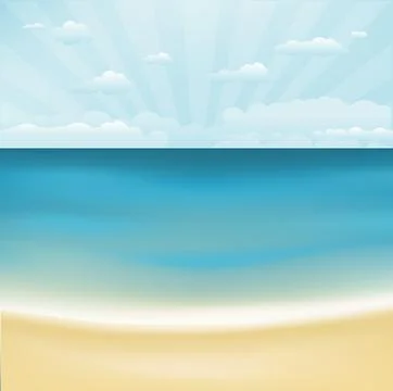 Beach Stock Illustration