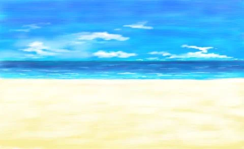 Beach Stock Illustration