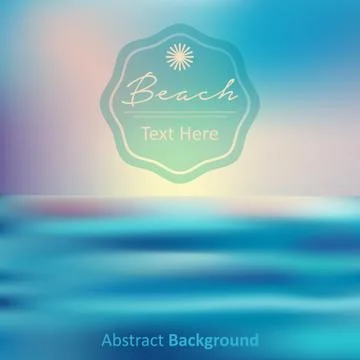 Beach Stock Illustration