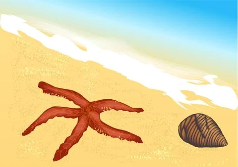 Beach Stock Illustration