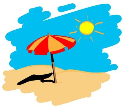 Beach Stock-Illustration