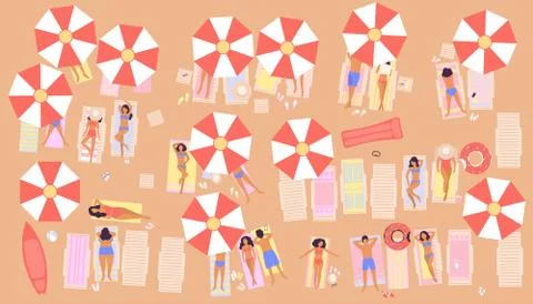 Beach Stock Illustration
