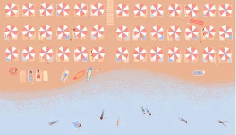 Beach Stock Illustration