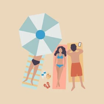 Beach Stock Illustration