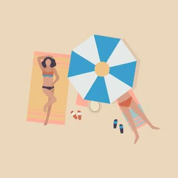 Beach Stock Illustration