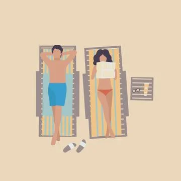 Beach Stock Illustration