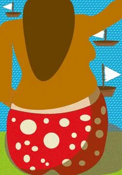 Beach Stock Illustration