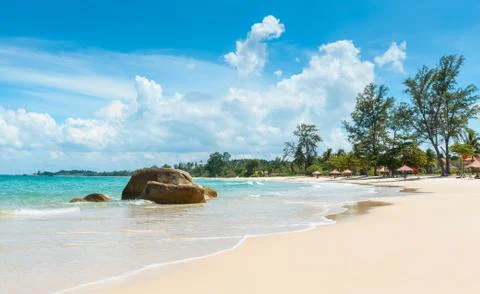 Beach in Indonesia Stock Photos