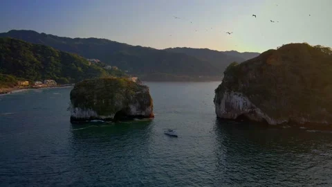 Beach island Stock Footage 147692099