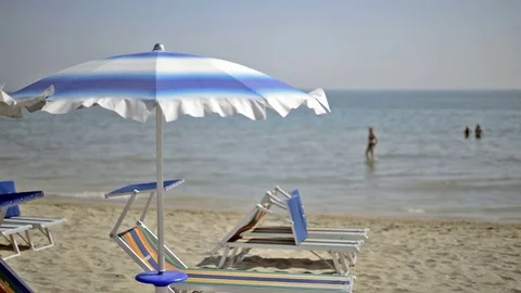 Beach in Italy Stock Footage 81159985