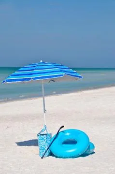 Beach Items Stock Photos